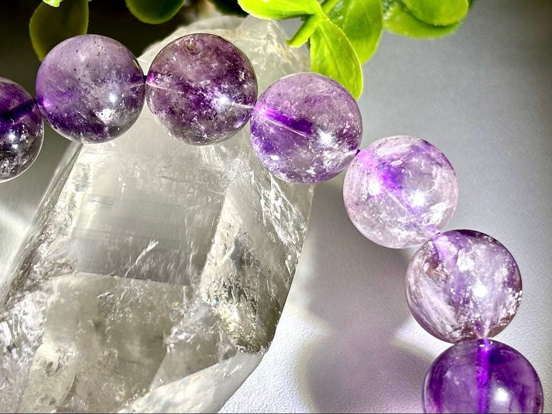 最高品質　偉大なる地球の宝物　虹煌めく幻のオーラアメトリンセイクリッドセブン