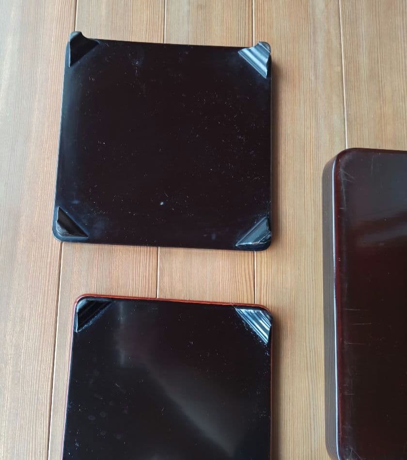 御膳セット　御膳　二の膳　三の膳　脚付　脚無　塗物　膳　１セット分