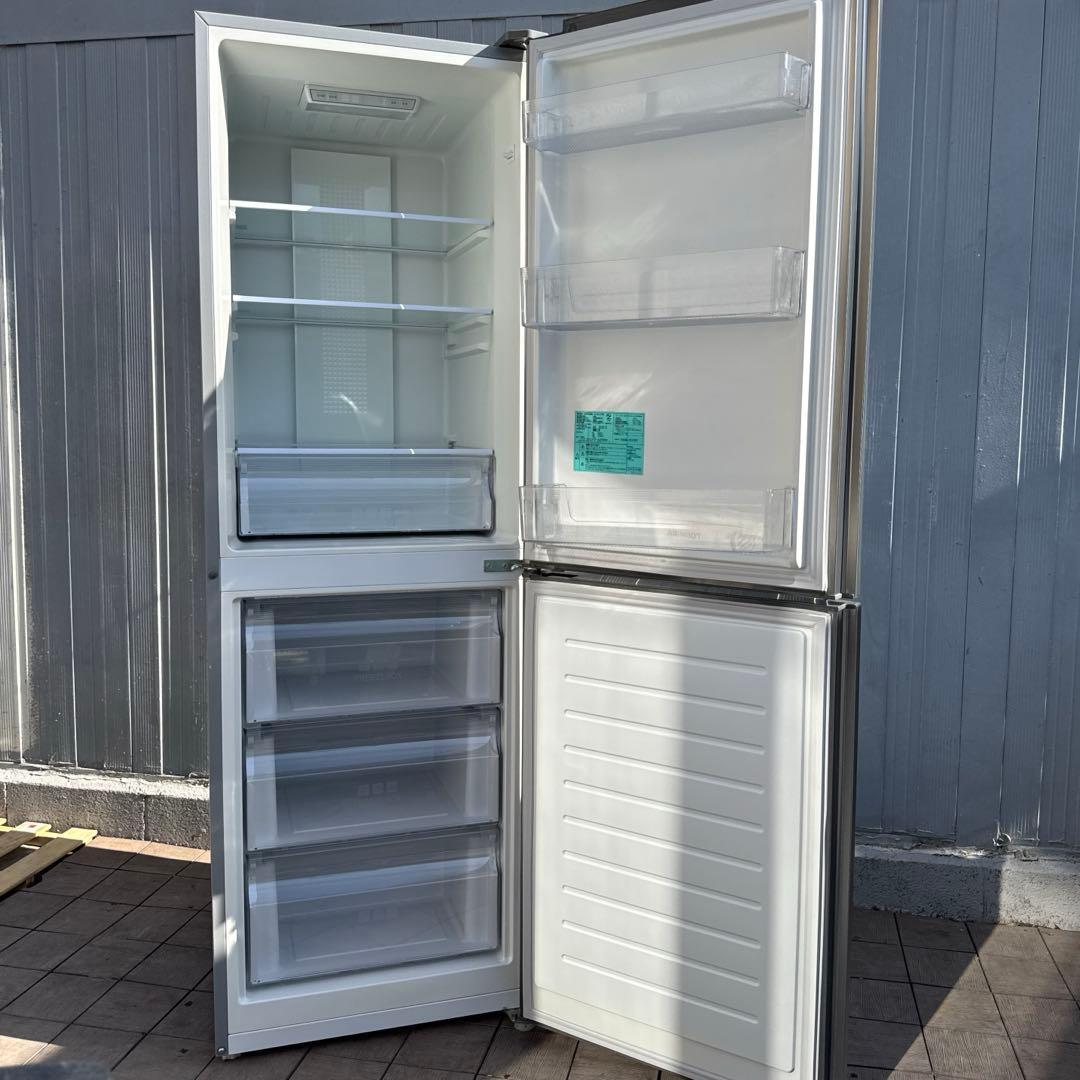 美品 Haier 冷蔵庫 Global Series シルバー 2ドア 270L