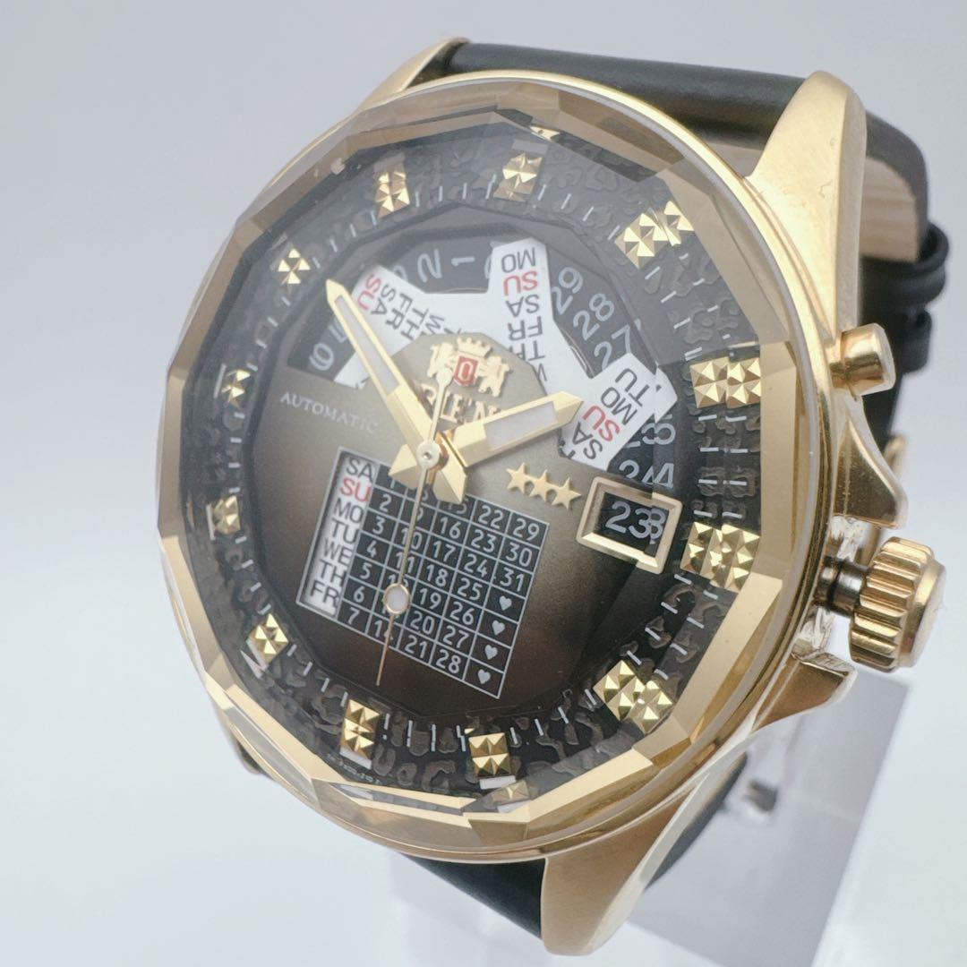 【入手困難】ORIENT オリエント 万年カレンダー ゴールド 腕時計 自動巻き