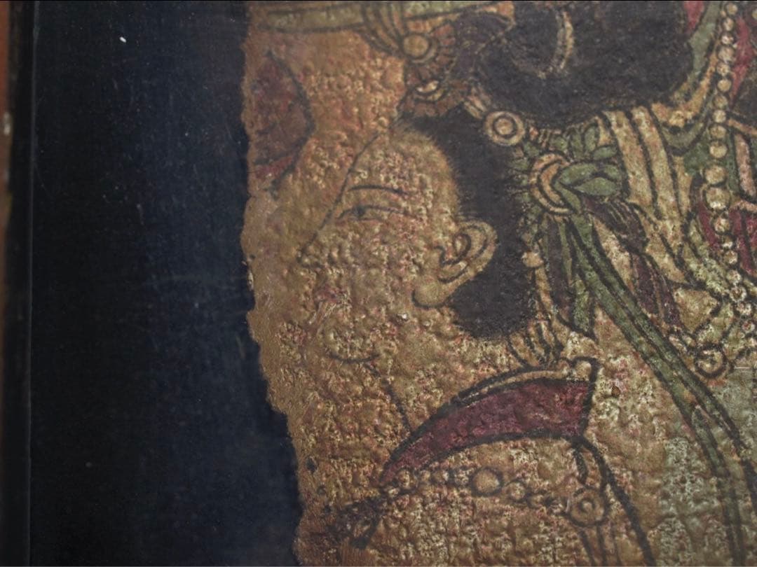 中国の壁画　戦時のもの　人物図　貴重品　^ ^^ ^わ