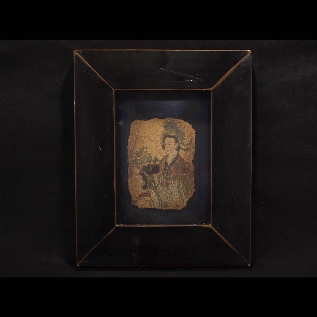中国の壁画　戦時のもの　人物図　貴重品　^ ^^ ^わ