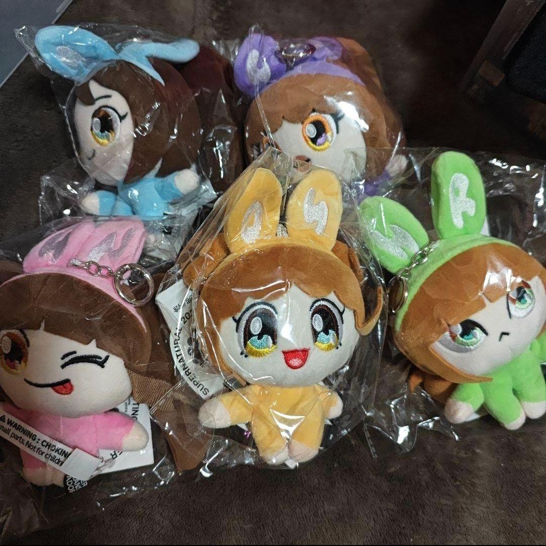 NewJeans murakami ぬいぐるみキーリング フルセット