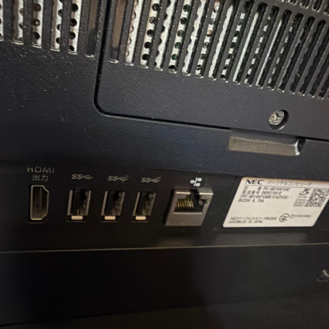 NECデスクトップパソコンLAVIE PC-GD164TCAF 箱あり　中古品