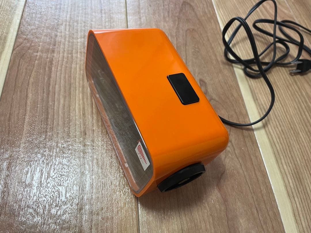 SEIKO パタパタ時計 セイコー 昭和レトロDP662 美品オレンジ