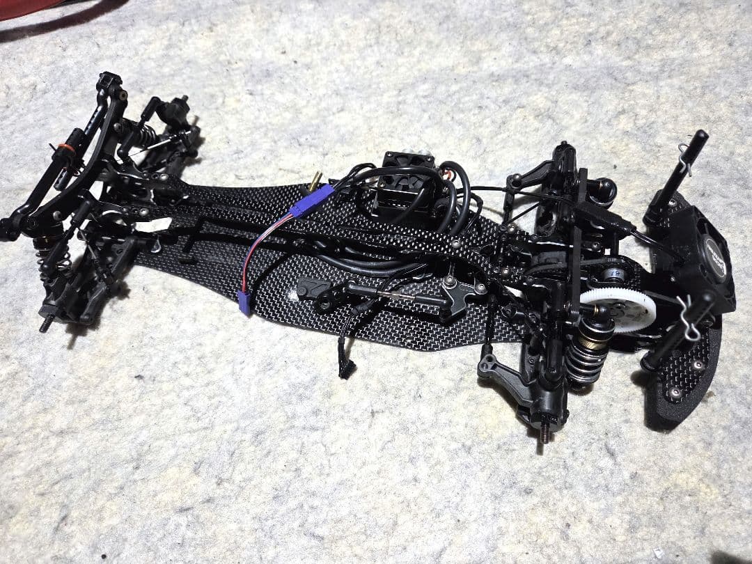 SPICE製 ヨコモBD7 2016 FWDシャーシ ヨコモBL-PRO4付き