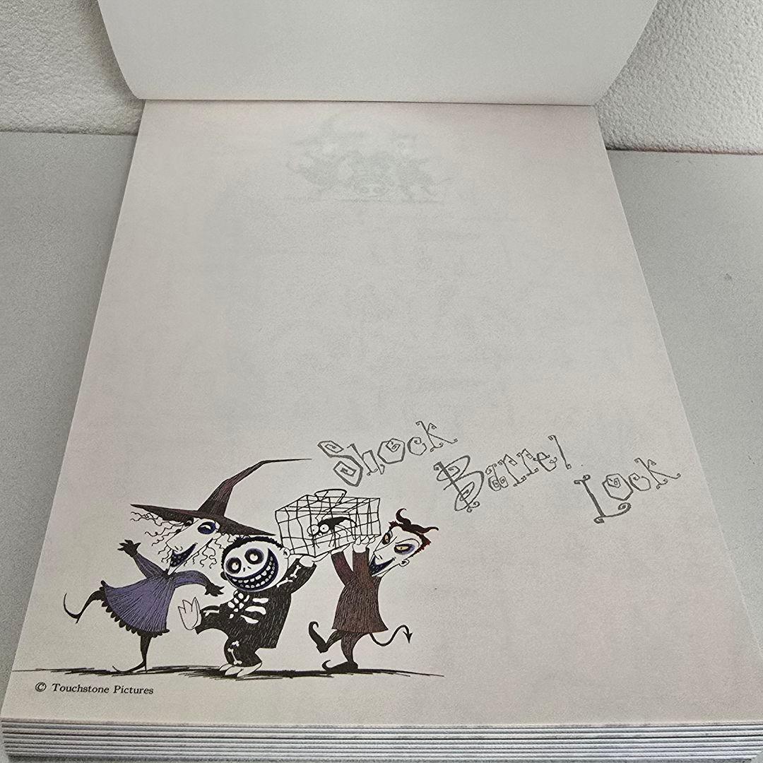 ★★メモ帳の柄確認用★★　ナイトメア ビフォア クリスマス　メモ帳　30種類