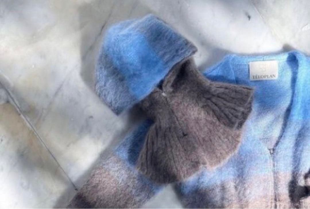 TELOPLAN 帽子　モヘア