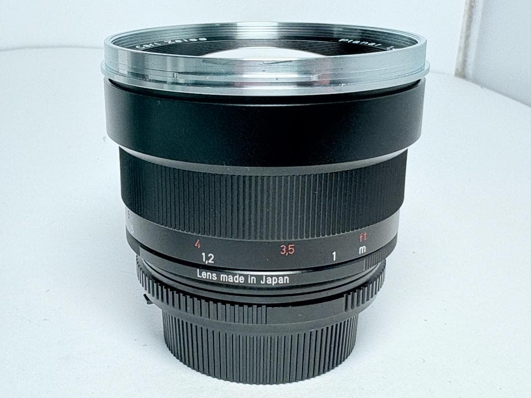 極上品 Carl Zeiss Planar T 85mm F1.4 ZF