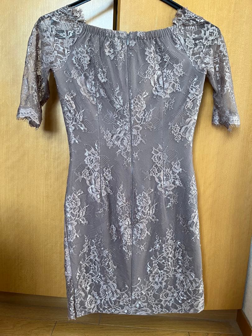 【あ‼️】ROBE de FLEURS Sサイズ キャバドレス モカ