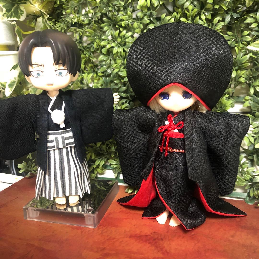 オビツ11 ハンドメイド 着物　花婿　花嫁