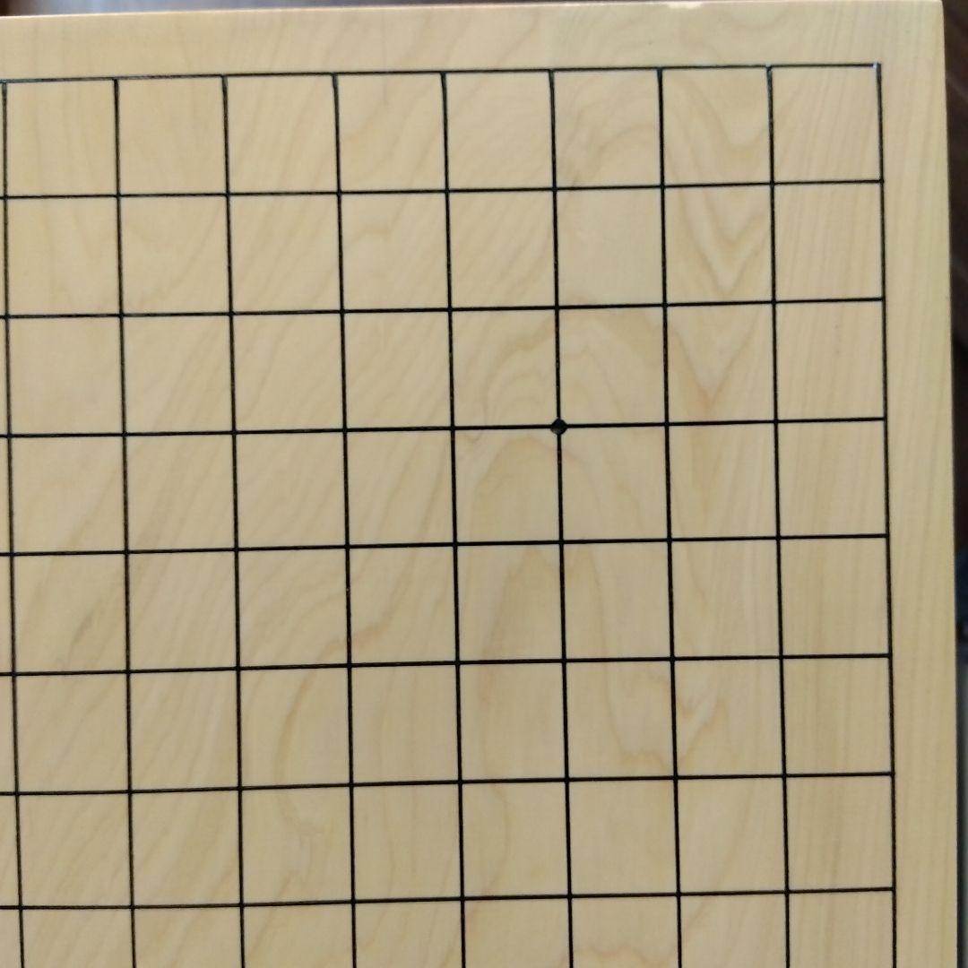 【国産　本榧　6寸碁盤　木表　未使用】