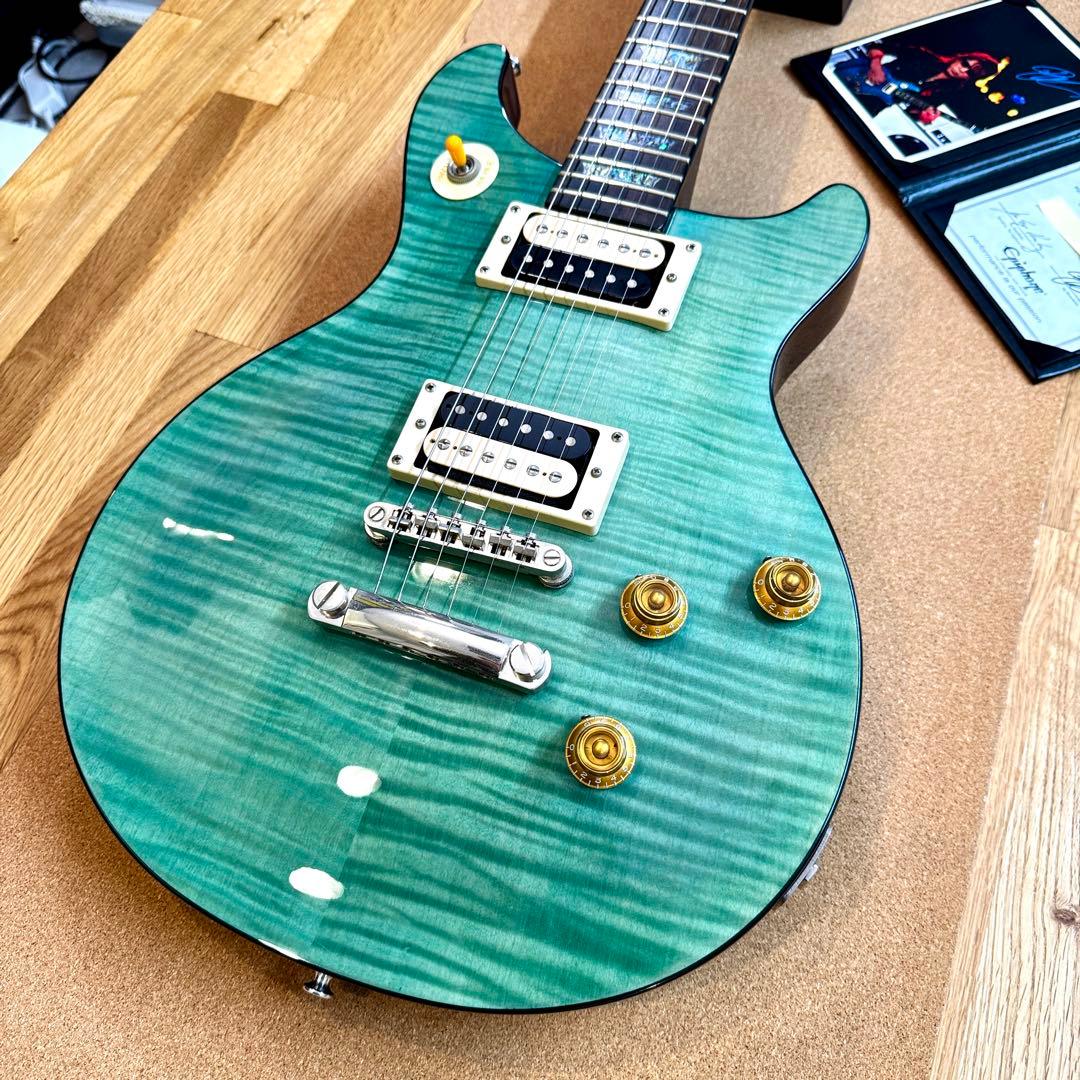 p*l様 Epiphone Tak Matsumoto DC Aqua Blue