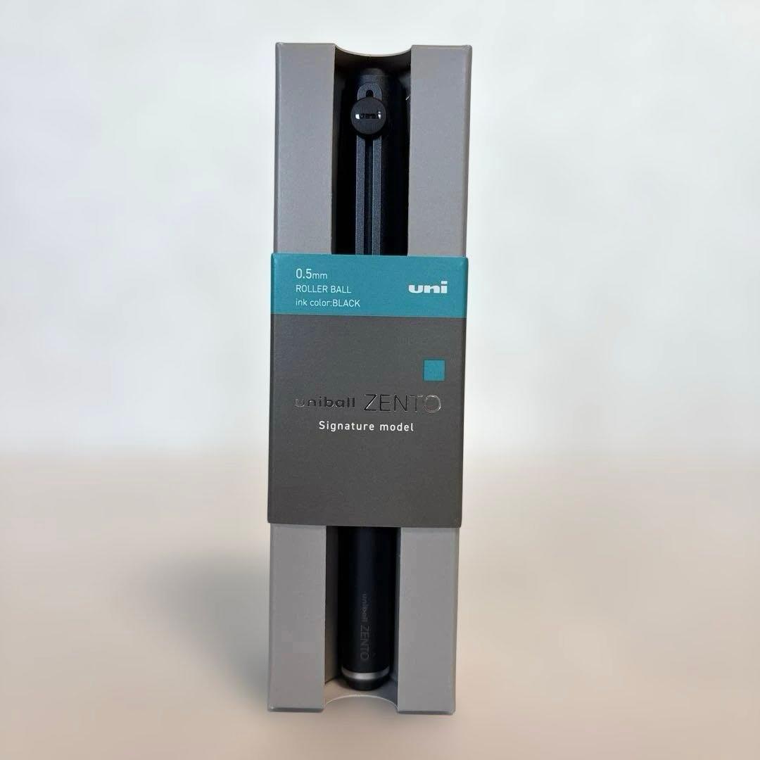 uniball ZENTO シグニチャーモデル　ブラック 4本セット