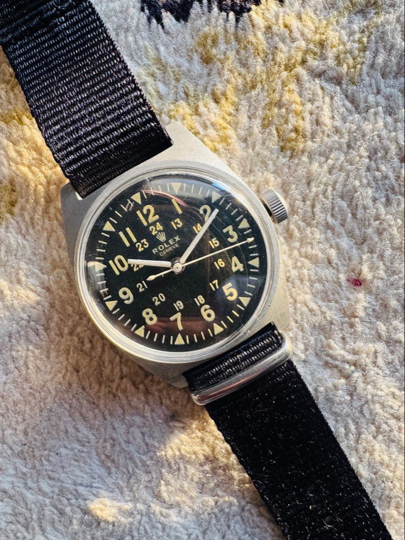 ROLEX ミリタリー 手巻き ベトナム戦争 希少モデル