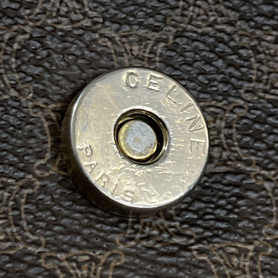 オールド　セリーヌ　ショルダーバッグ　カメラバッグ　マカダム　トリオンフ　PVC