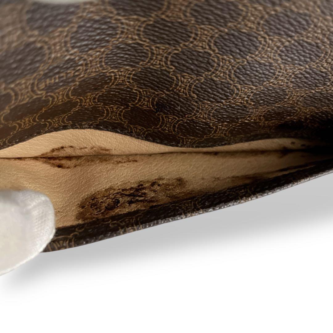 オールド　セリーヌ　ショルダーバッグ　カメラバッグ　マカダム　トリオンフ　PVC