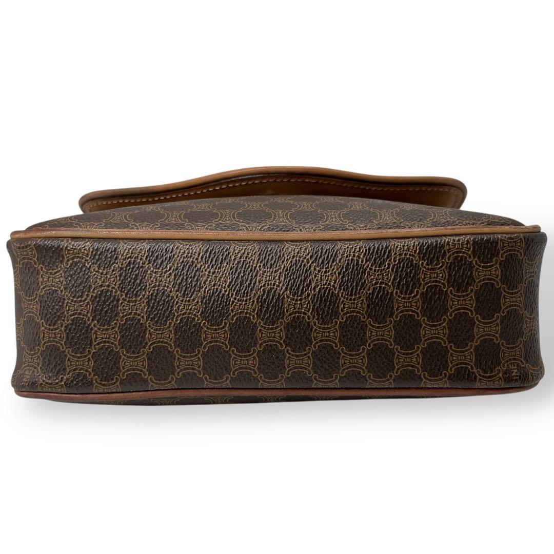 オールド　セリーヌ　ショルダーバッグ　カメラバッグ　マカダム　トリオンフ　PVC