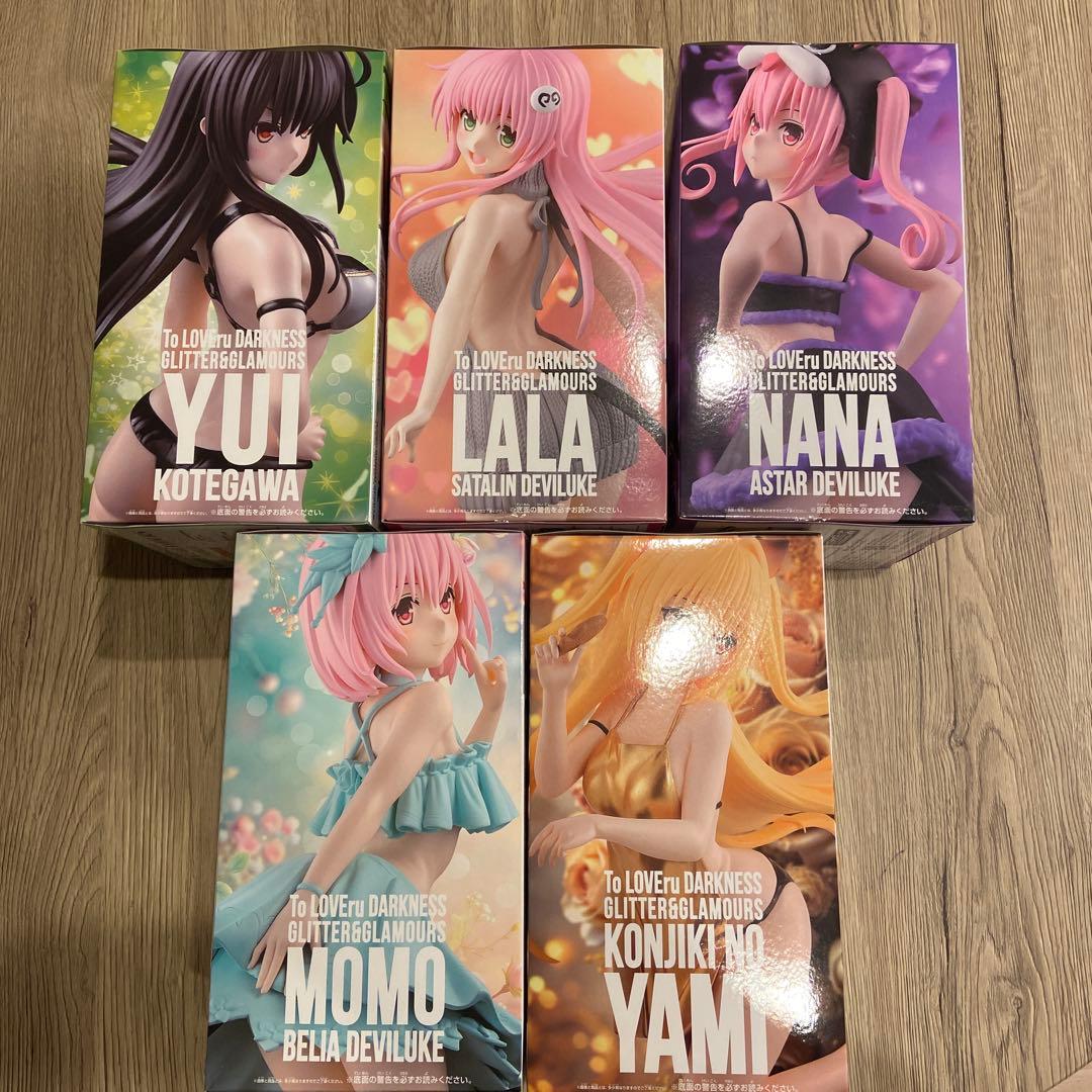 Yui, LaLa, NaNa, MoMo,Yami To LOVEるダークネス