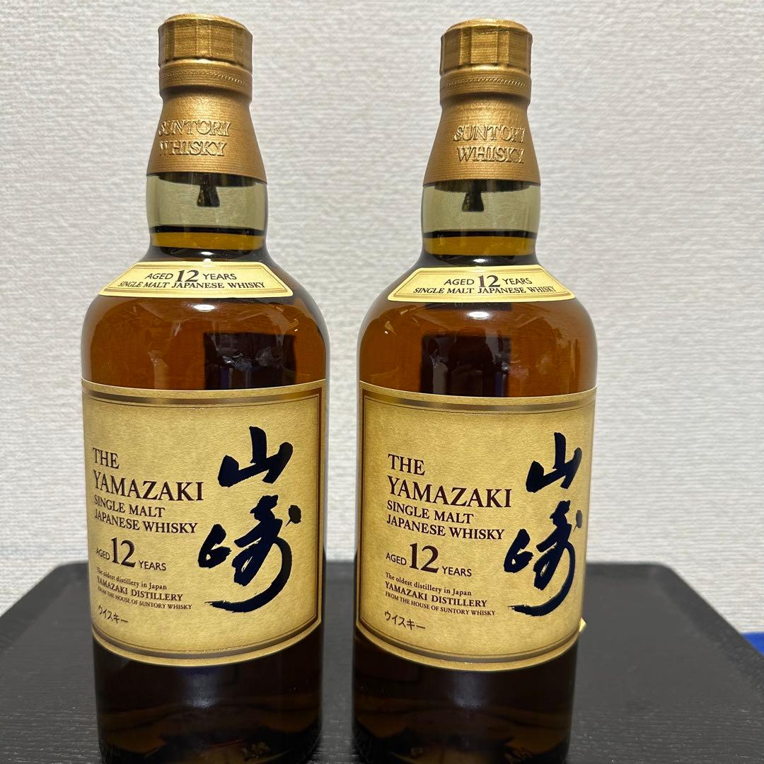 shin山崎 12年 シングルモルトウイスキー４本セット