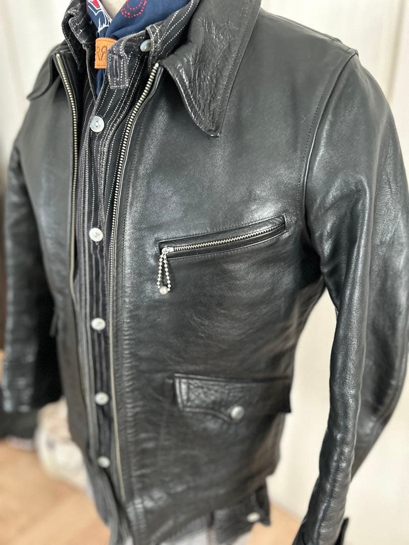 ボ*エ様 Pherrow's フェローズ SJ88 ホースハイド レザースポーツ