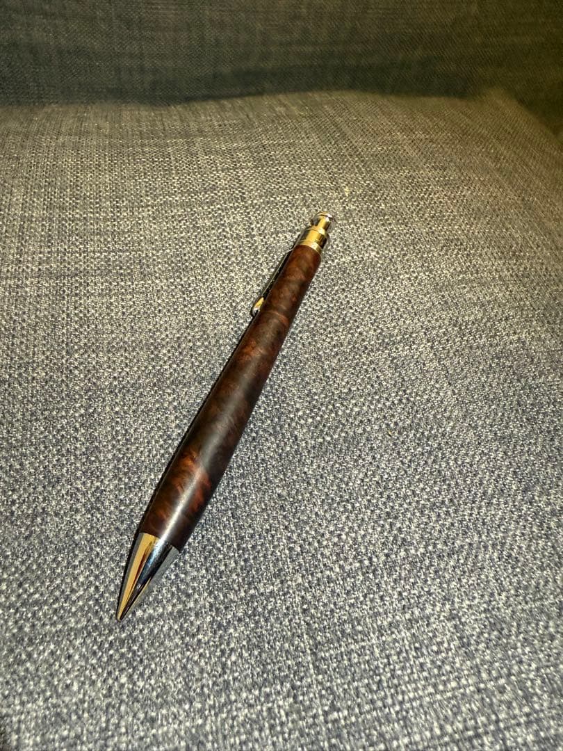 w*4様 工房楔 ペンシル楔 ローズウッドこぶ杢 シャープペンシル