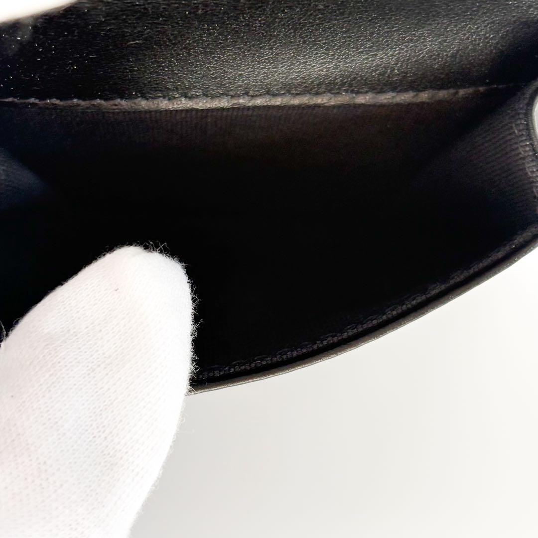 ♡未使用♡ シャネル ココマーク マトラッセ 二つ折り財布 ブラック