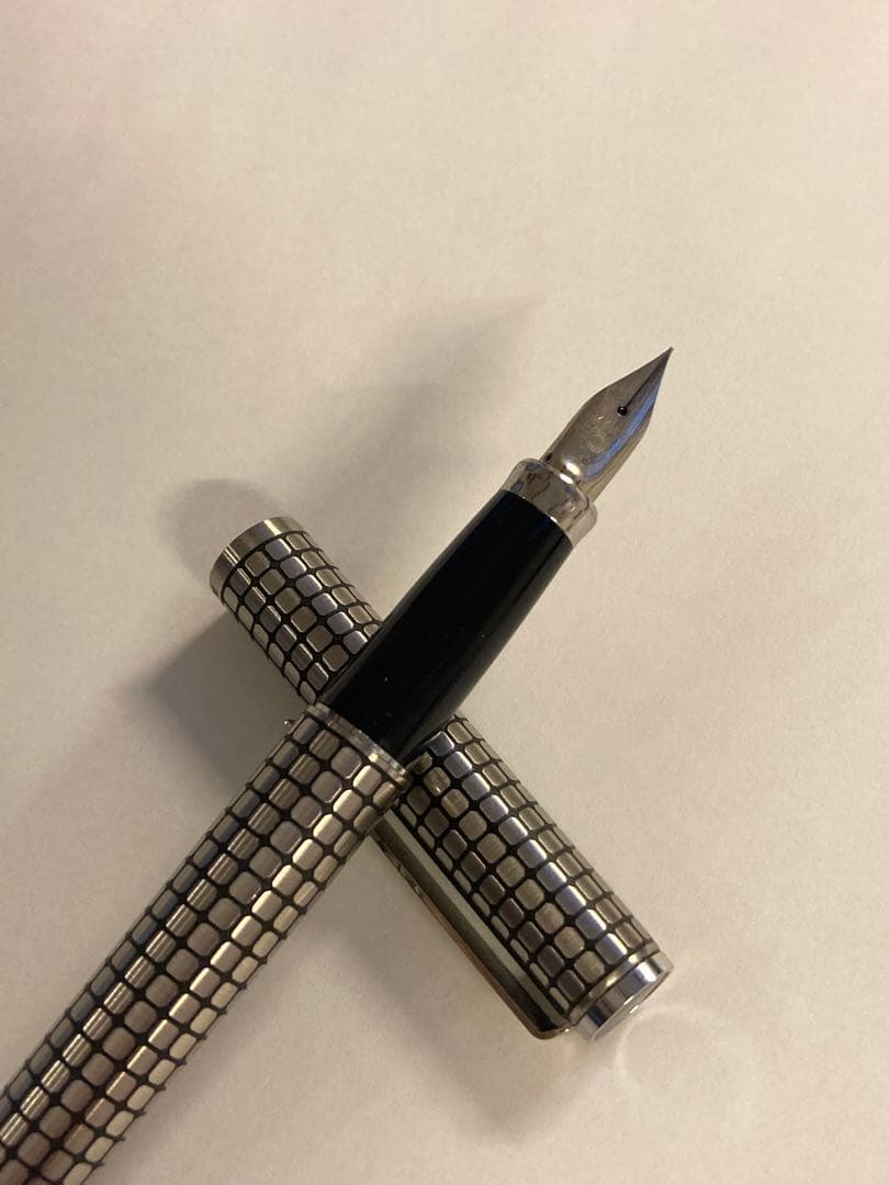 【昭和レトロ】プラチナ　BelAge（ベラージュ）万年筆 細