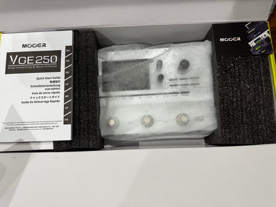 まぁちゃん （ほぼ新品）MOOER GE250 マルチエフェクター