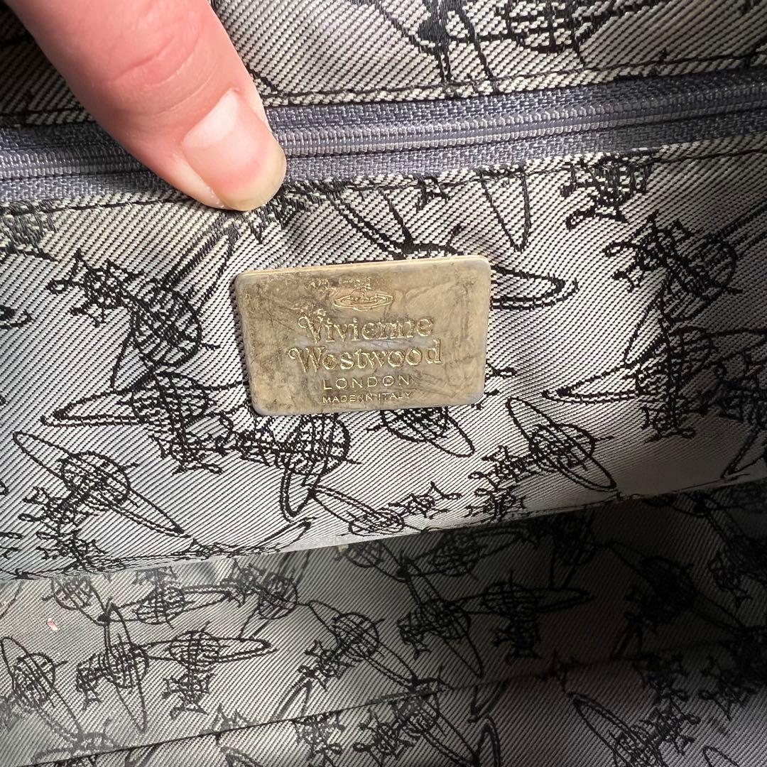 ヴィヴィアンウエストウッド ハンドバッグ ミニボストン チェック柄