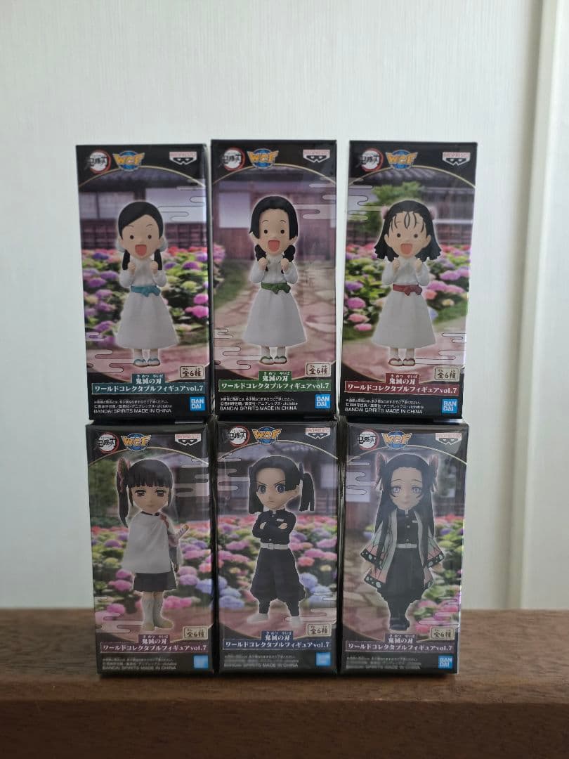WCF コレクタブル フィギュア　鬼滅の刃　vol.7 全6種　ワーコレ