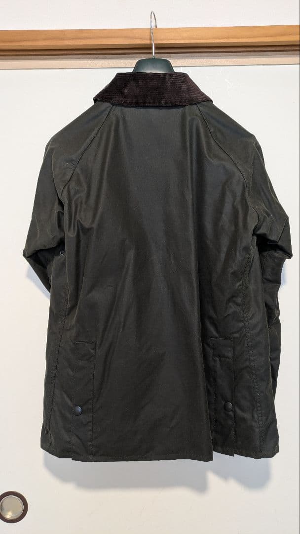 Barbour SL BEDALE 36 SAGE コーデュロイ襟付き