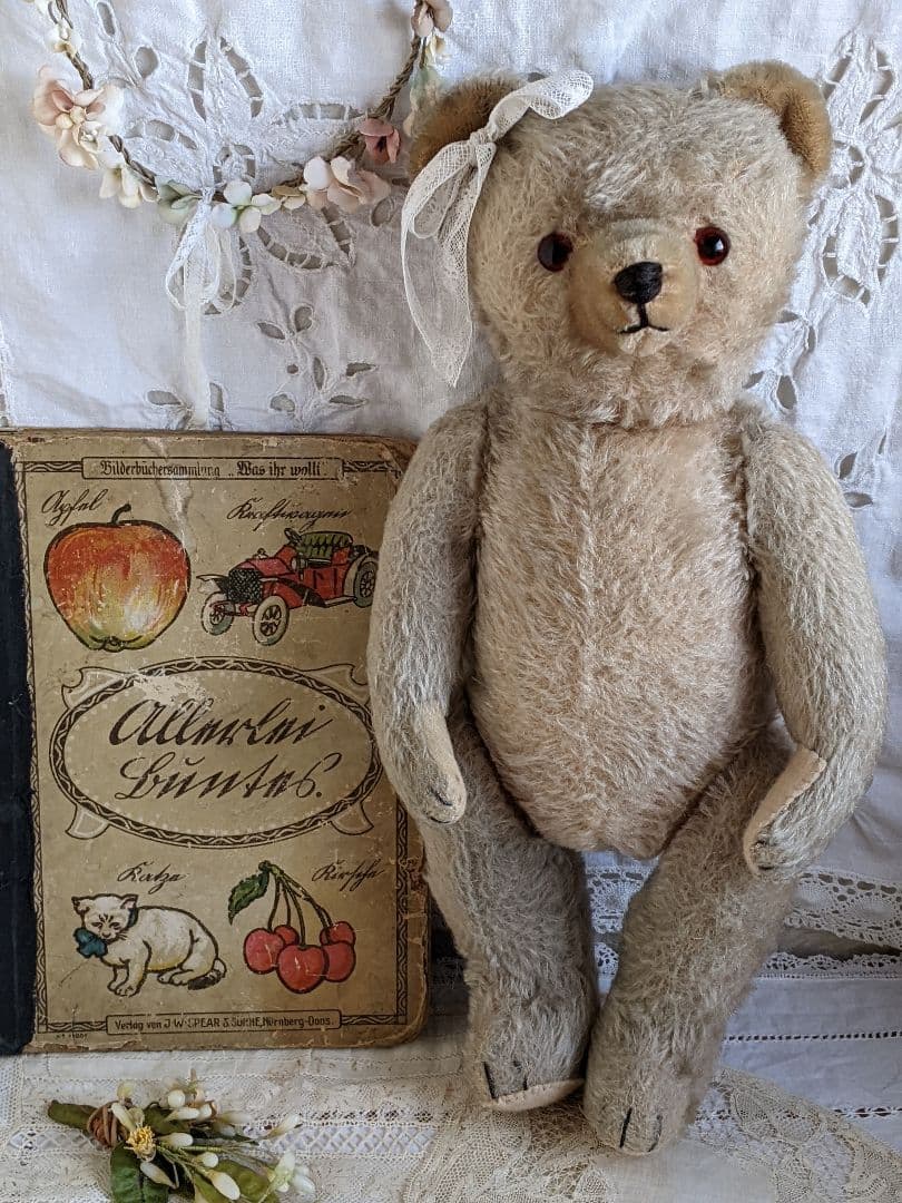 【j】アンティークベア　アンティークテディベア　ハーマン
