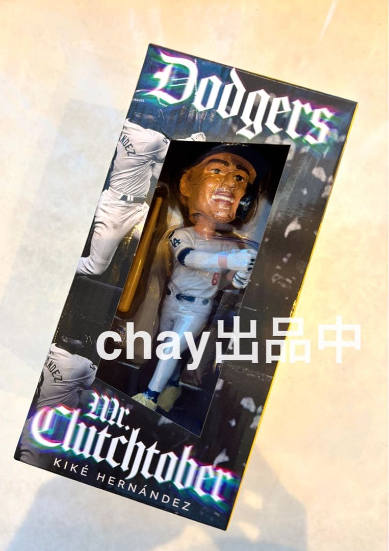 キケ・ヘルナンデス　ボブルヘッド　8/31来場記念品　ドジャース