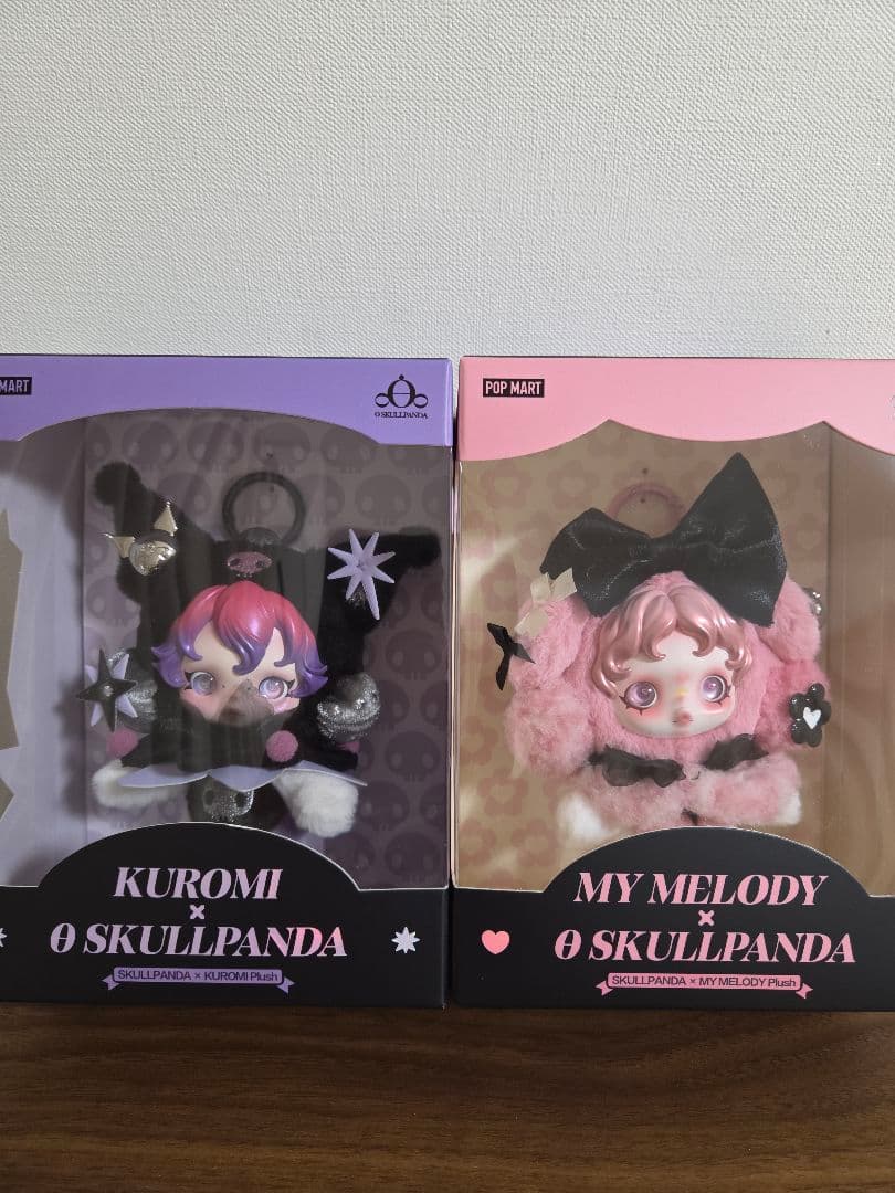 【正規品】スカルパンダ×マイメロディ&クロミ ぬいぐるみ サンリオ