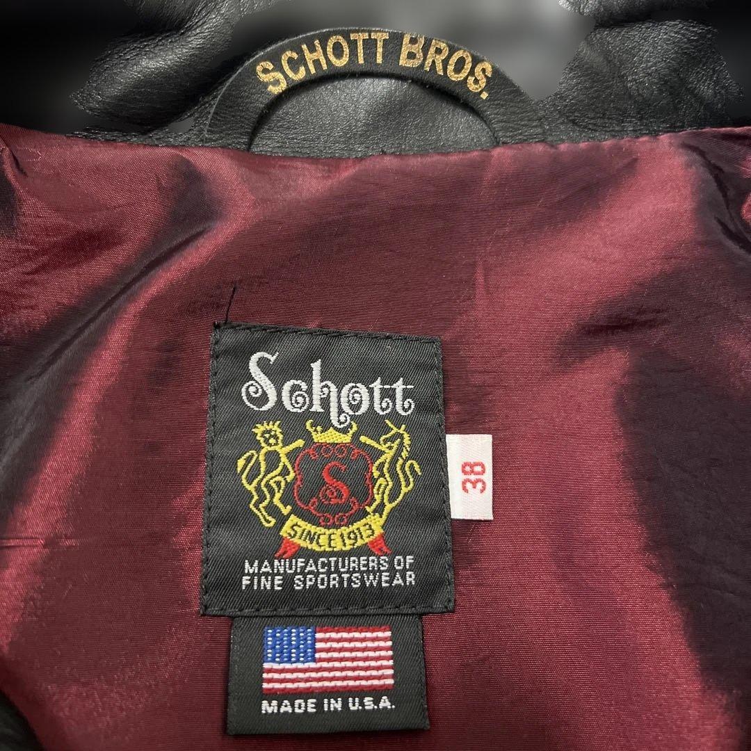 R*n様 Schott 641XX シングルライダースジャケット 38インチ U