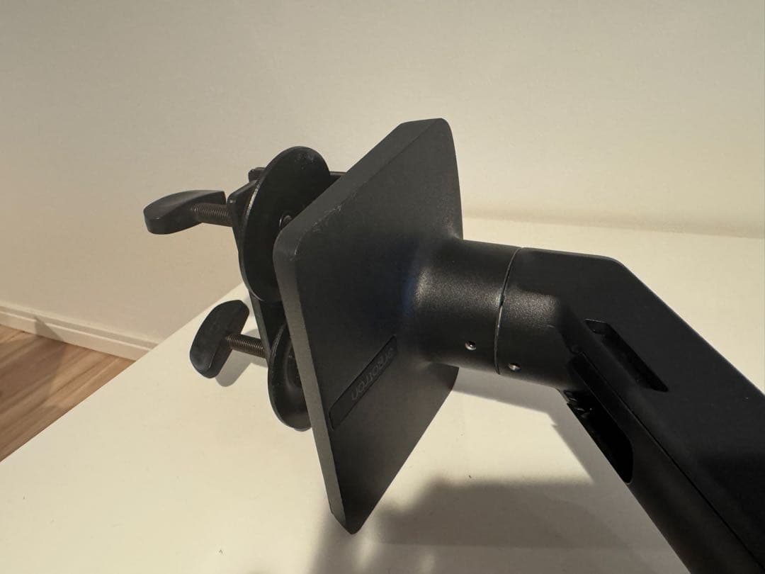 エルゴトロン HX デスクモニターアーム シングル ブラック