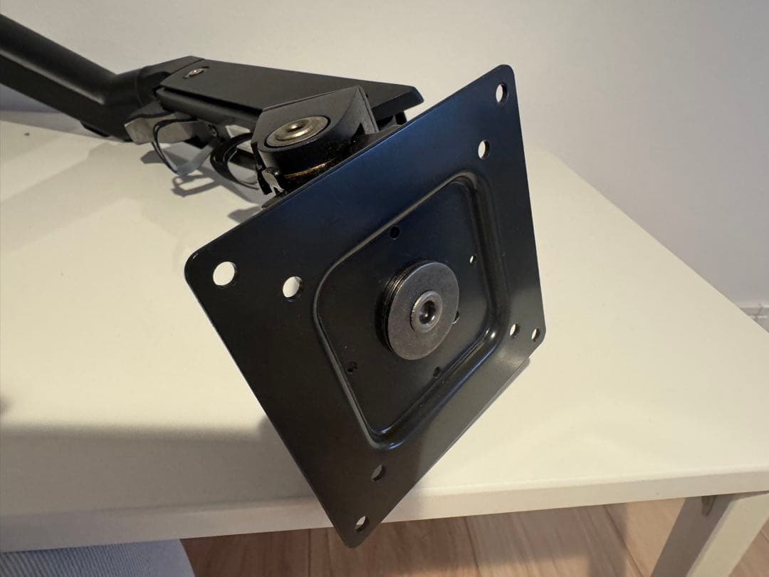 エルゴトロン HX デスクモニターアーム シングル ブラック