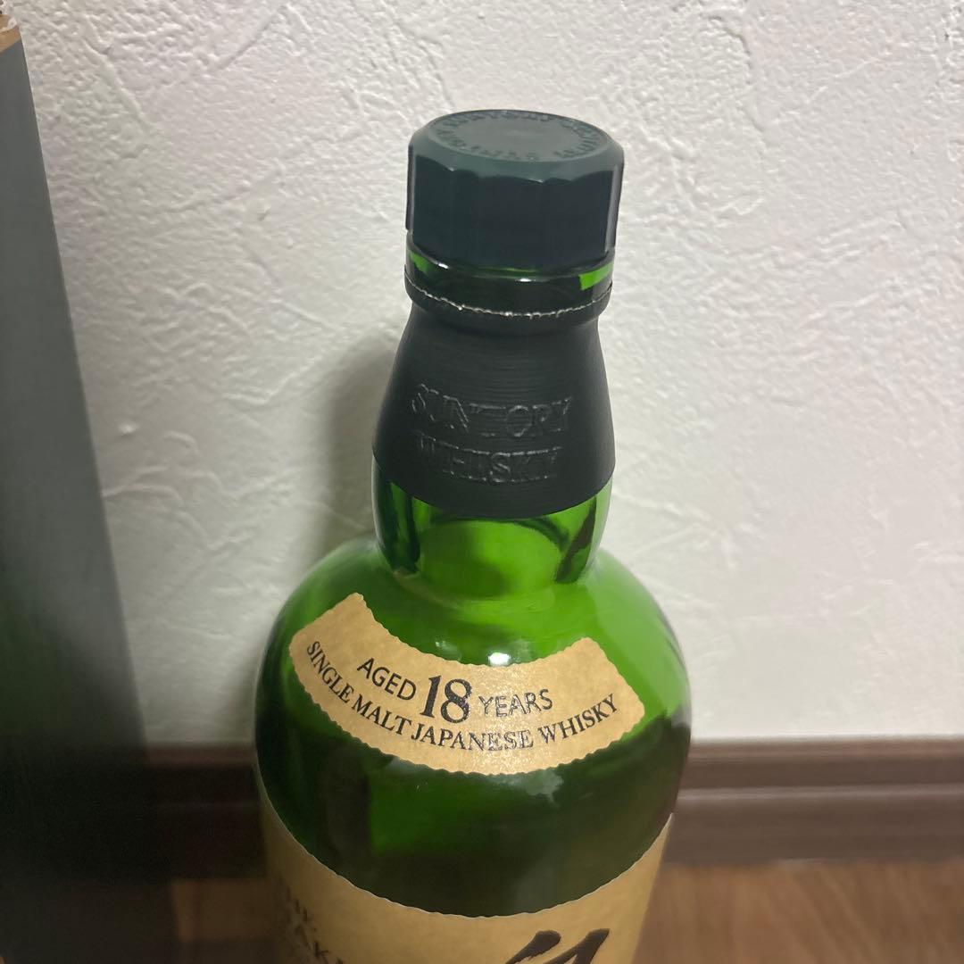 THE HAKUSHU 18年 シングルモルトウイスキー空瓶