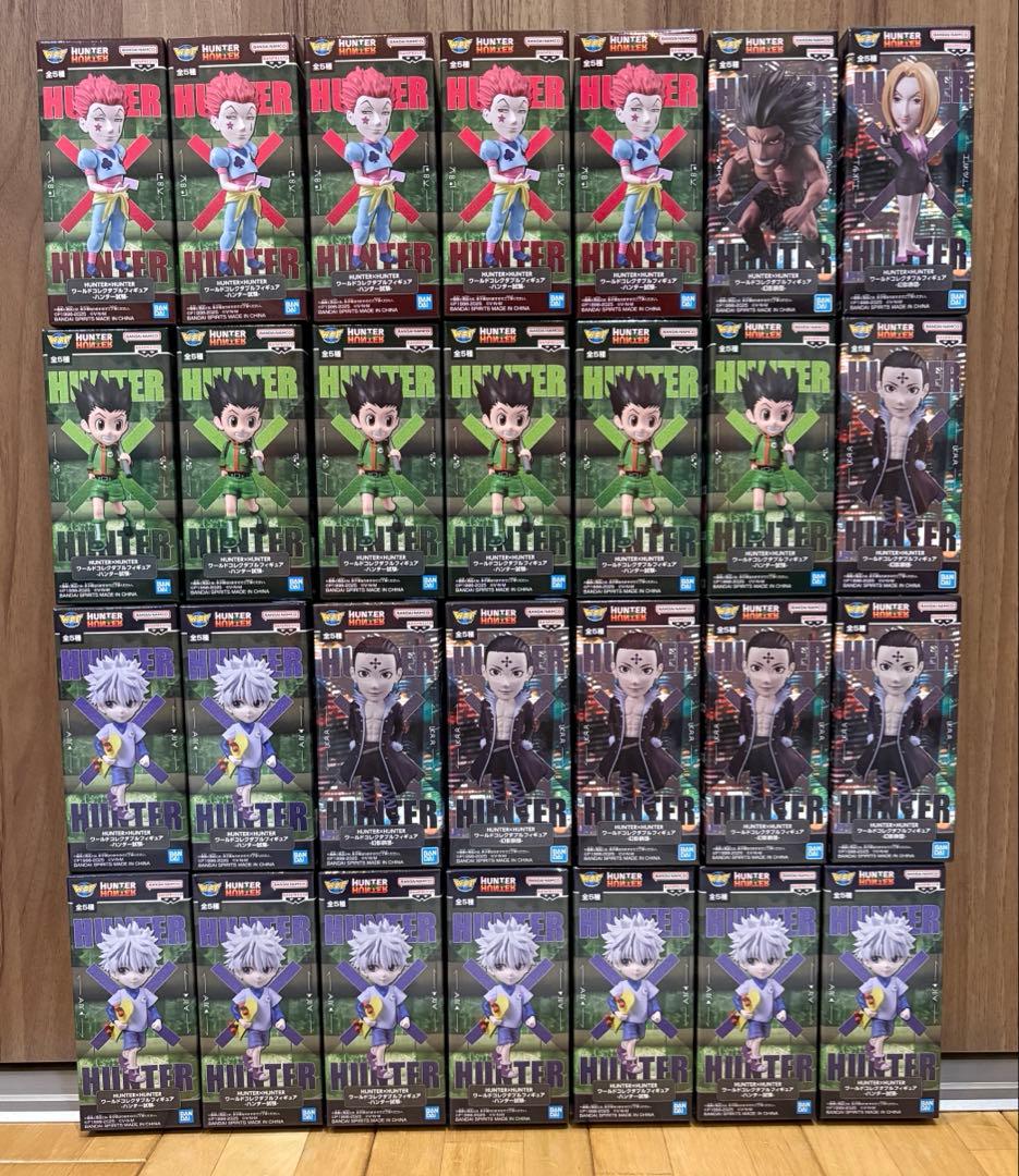 HUNTER x HUNTER ワールドコレクタブルフィギュア 28体セット