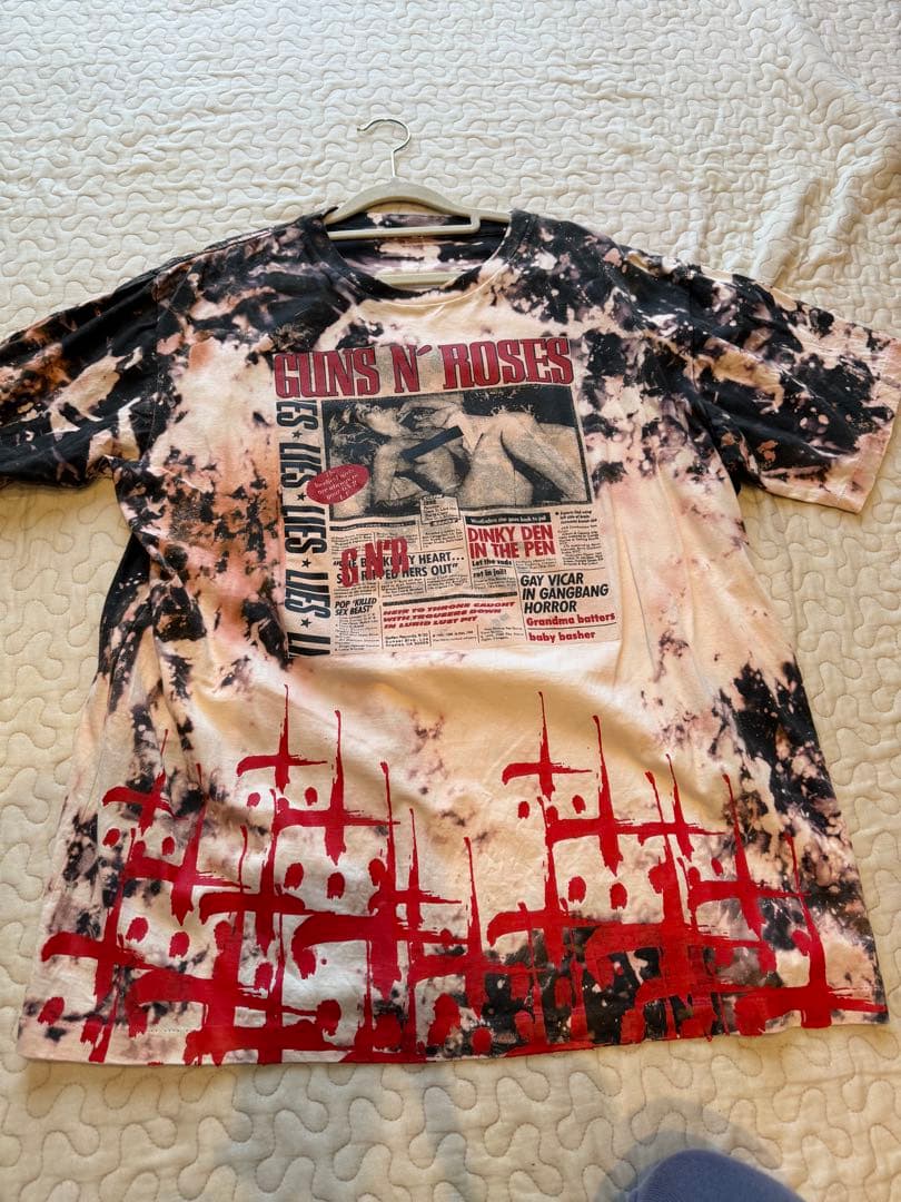 w*ト様 激安　激レア　cvtvlist ヴィンテージ　ブリーチ　tシャツ