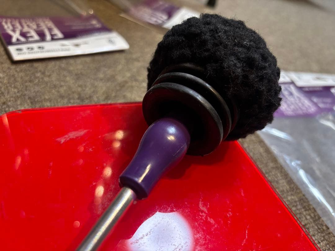 Fluffy Burger しなるビーター [ウッドもふ黒] 直輸入ラスト1本