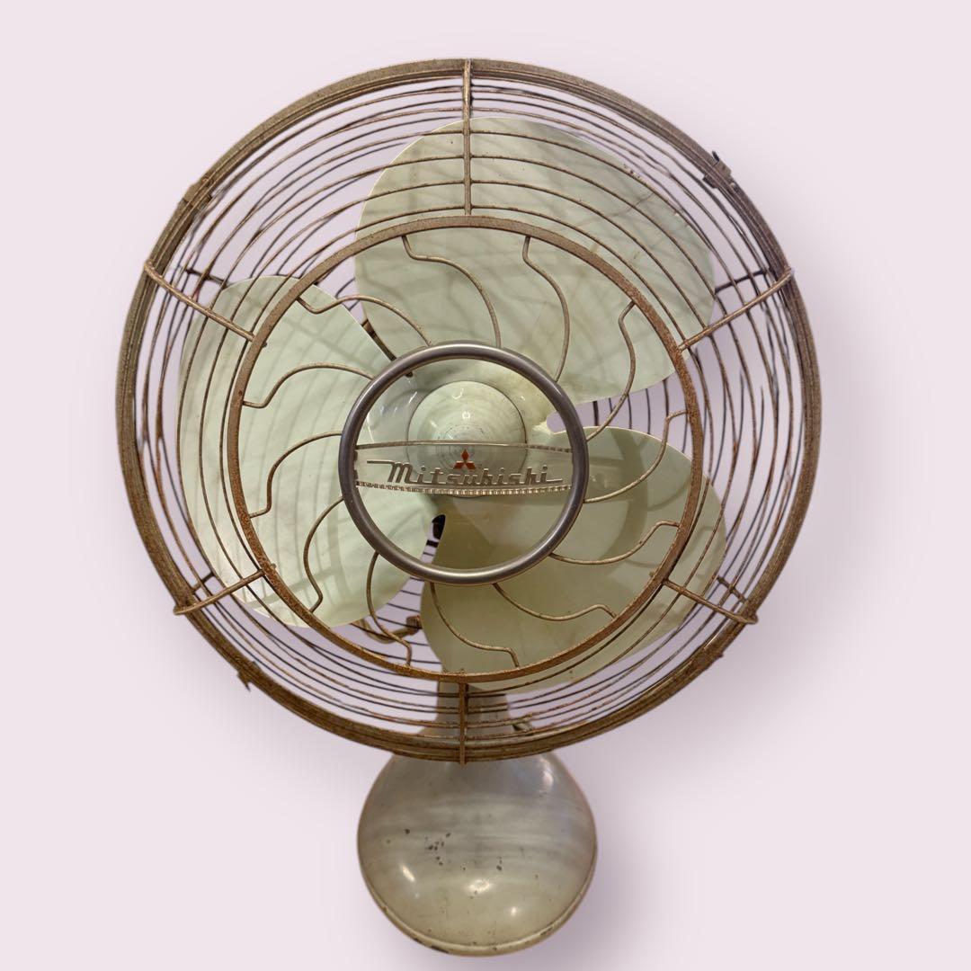 MITSUBISHI Electric Fan 9-943 扇風機 昭和レトロ
