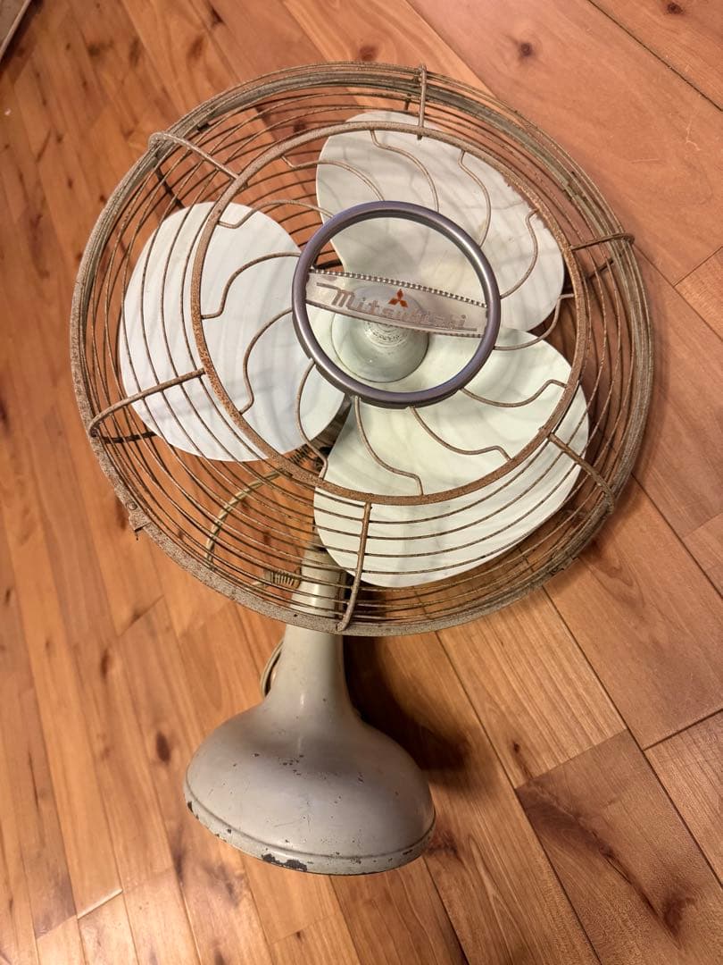 MITSUBISHI Electric Fan 9-943 扇風機 昭和レトロ