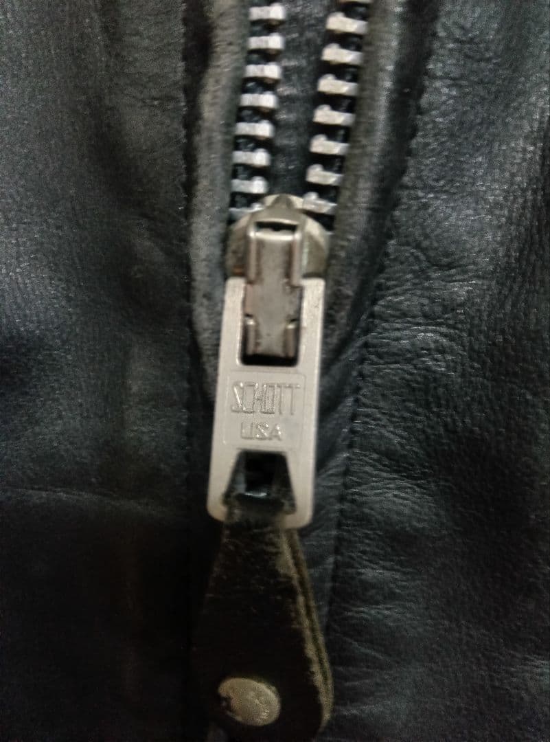 schottシングルライダースジャケット