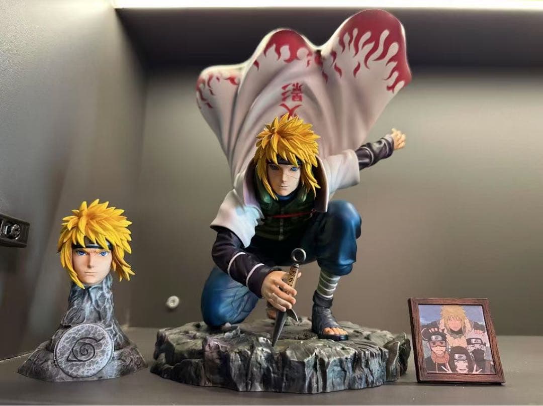 ナルト 波風ミナト ガレージキット ガレキ スタチュー②③