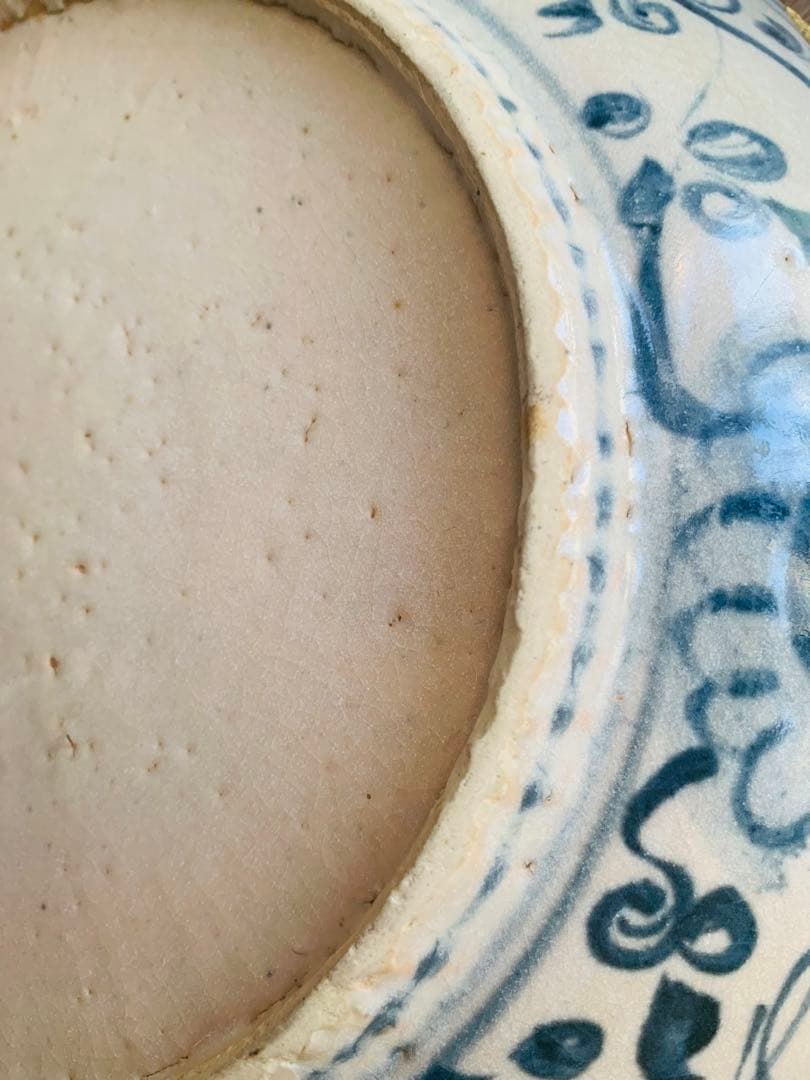 中国明時代中早期染付大皿