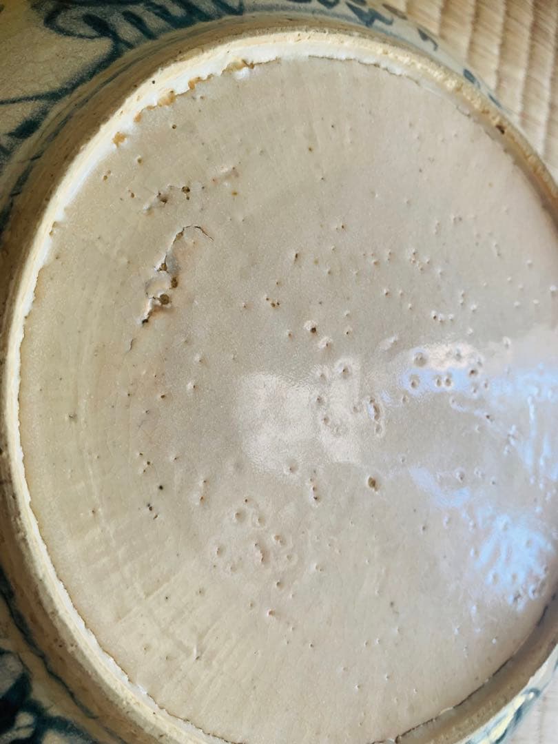 中国明時代中早期染付大皿