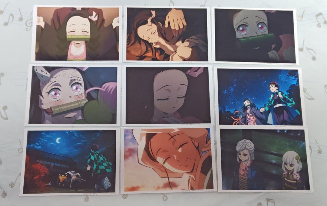 鬼滅の刃 場面写ブロマイドくじ 竈門炭治郎 我妻善逸 嘴平伊之助 竈門禰豆子