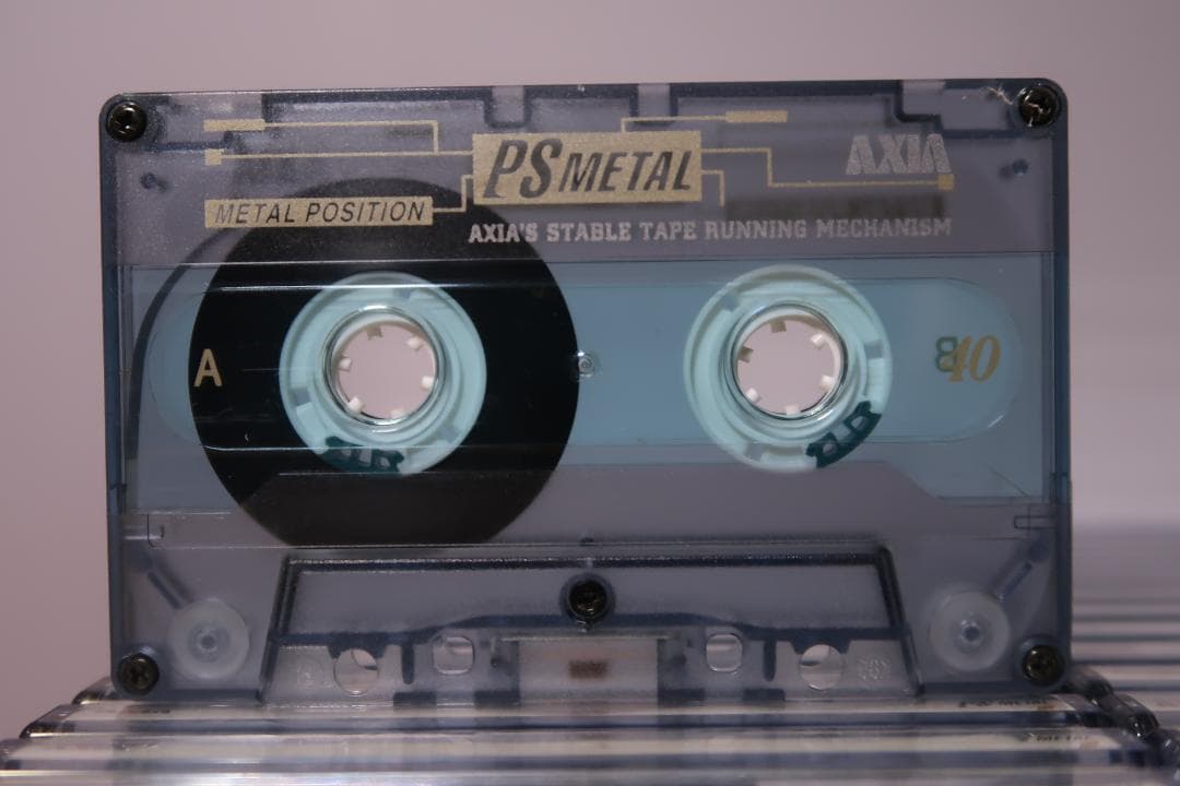 メタルカセットテープ  中古  AXIA PS L 40  ３６本＋２本